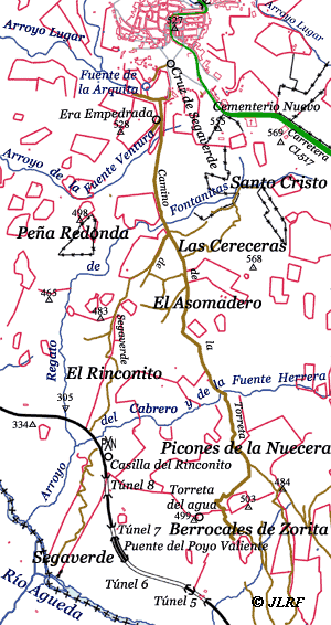 Mapa Segaverde
