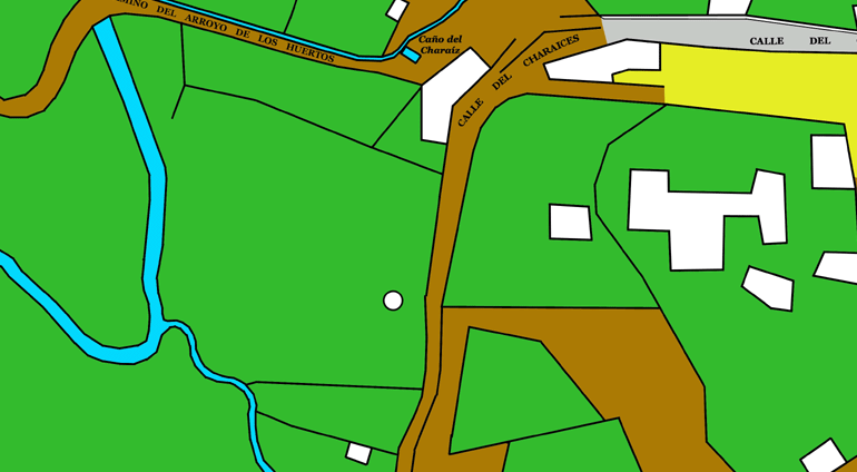 Plano callejero Fregeneda